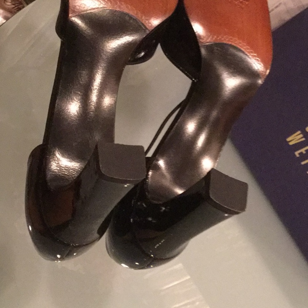 Stuart Weitzman Ronettes Black Patent - Picture 12 of 14